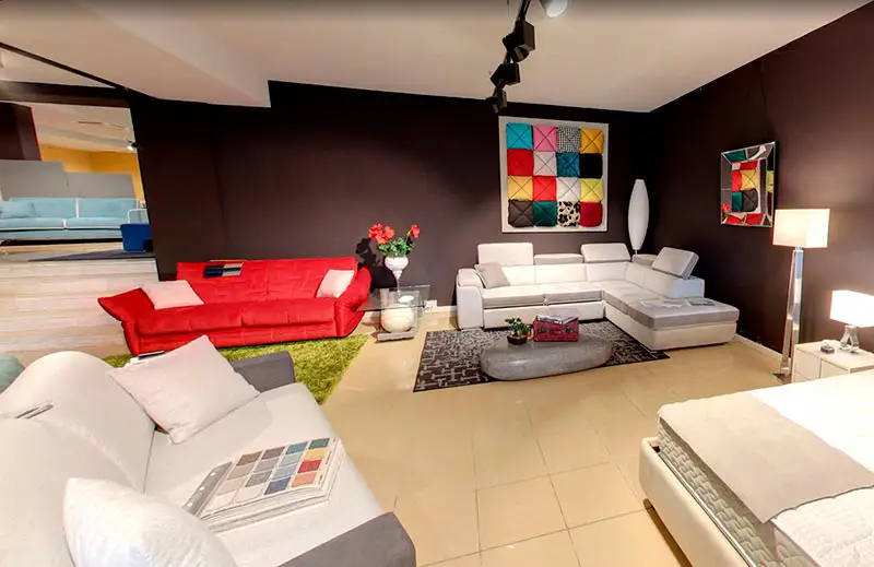 Virtual tour negozi arredamento